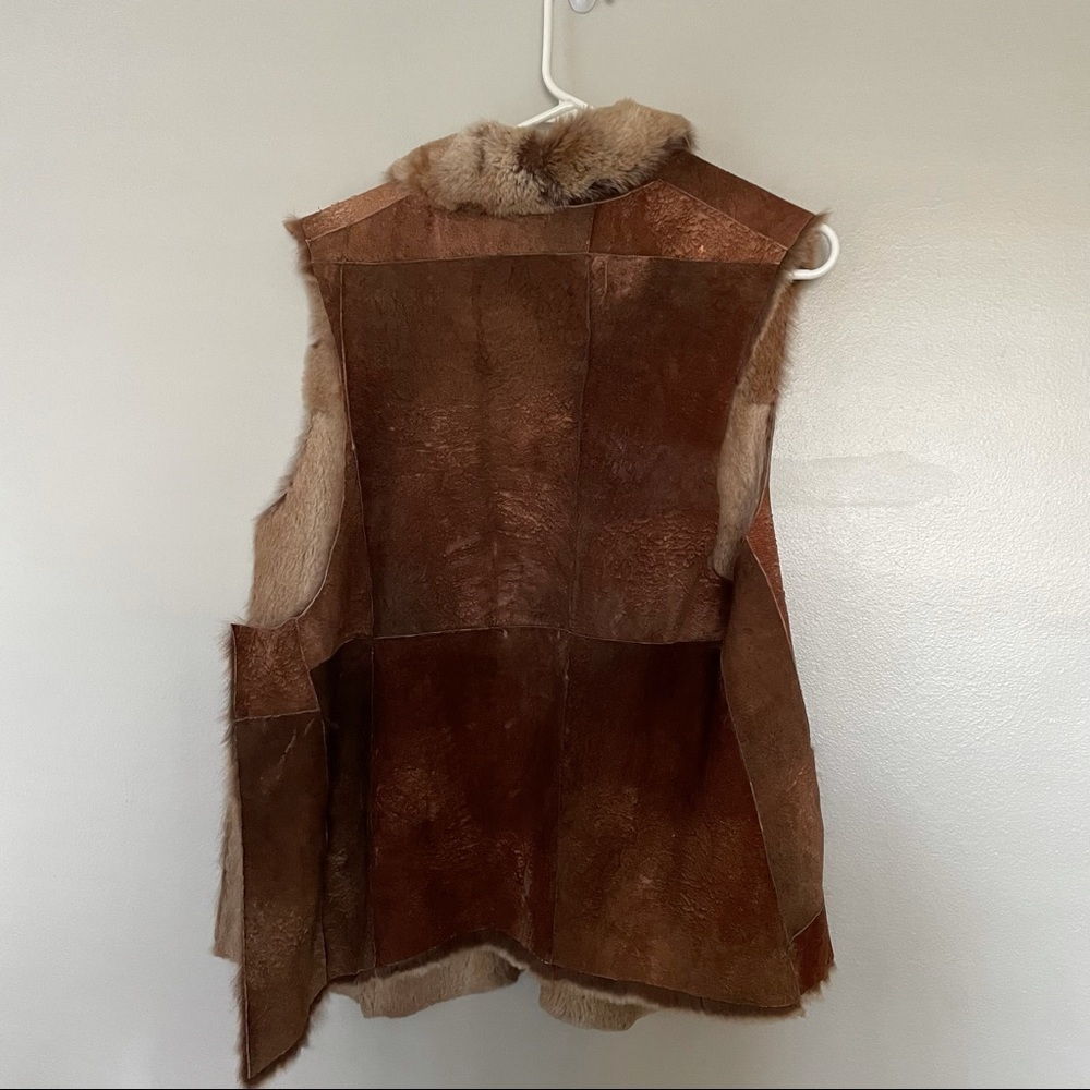 Haute Hippie Rabbit Fur Vest - Picture 13 of 14